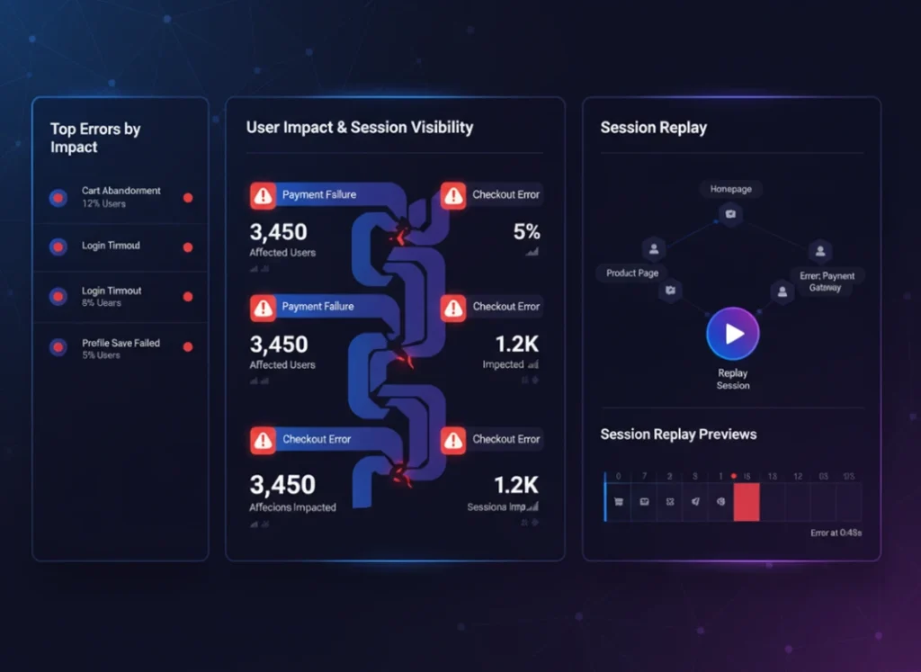 User Impact & Session Visibility